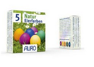 Natur Eierfarben (5 Farben)
