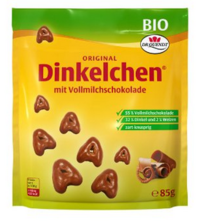 Dinkelchen mit Vollmilchschokolade
