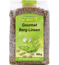 Rapunzel Gourmet Linsen braun, 500 g