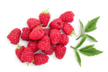 Himbeeren in der Schale